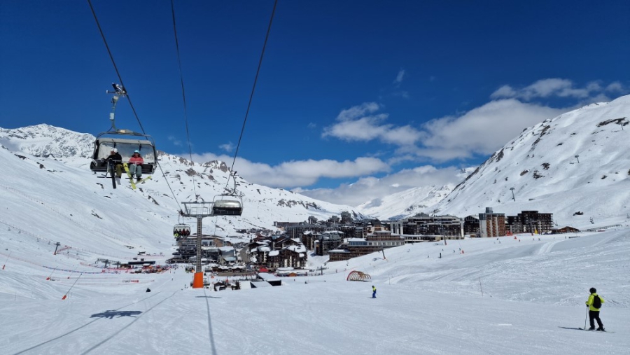 Tignes Val Claret - Sneeuwzeker laat in het seizoen